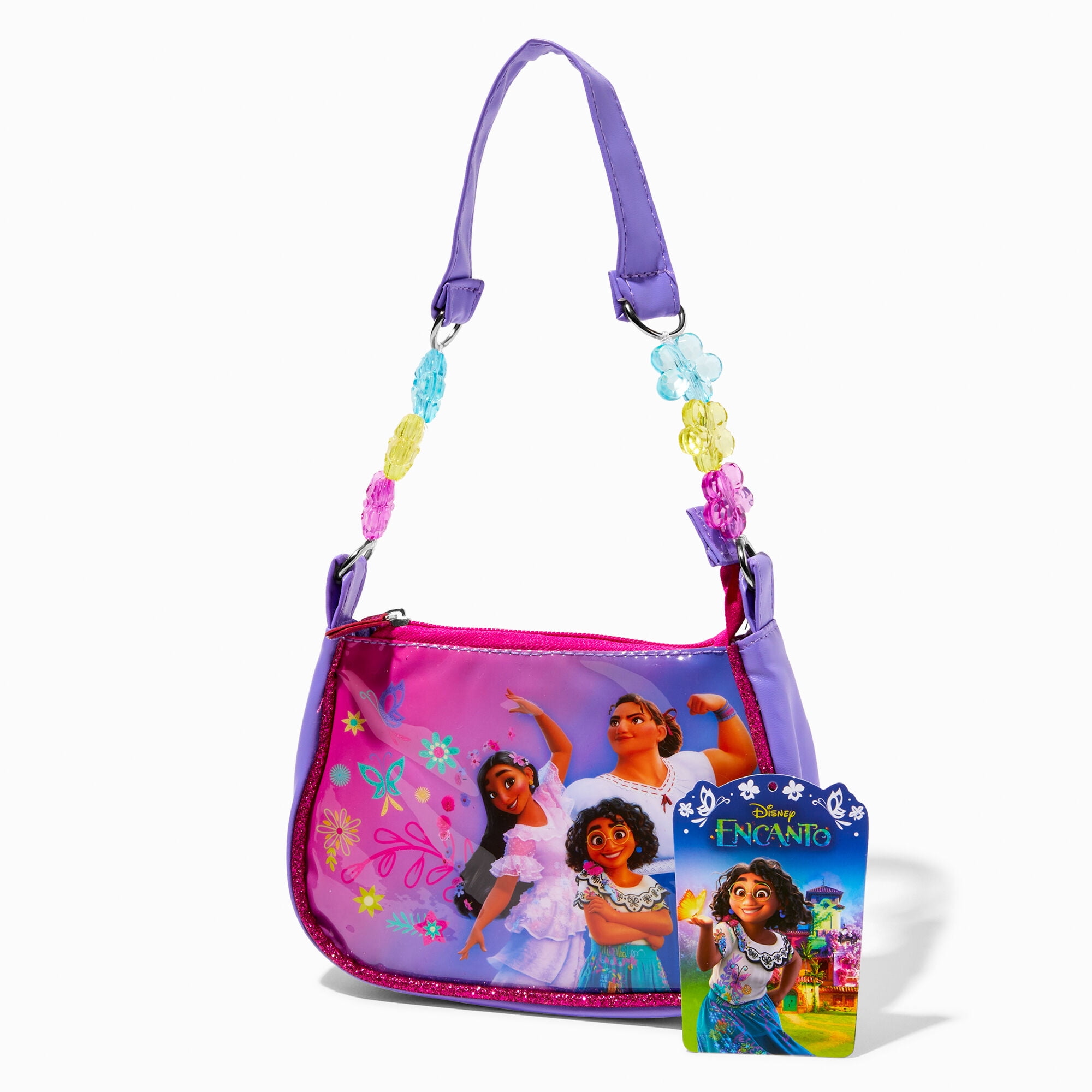 Claire's Club White Butterfly Handbag | Claire's US